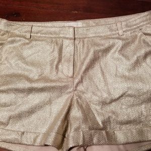 NWT Metallic Forever 21 Plus Shorts